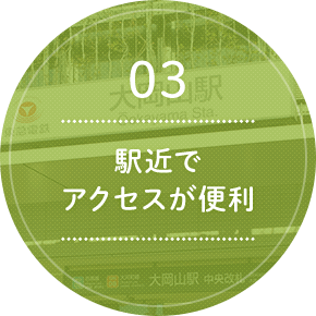 03 駅地下でアクセスが便利